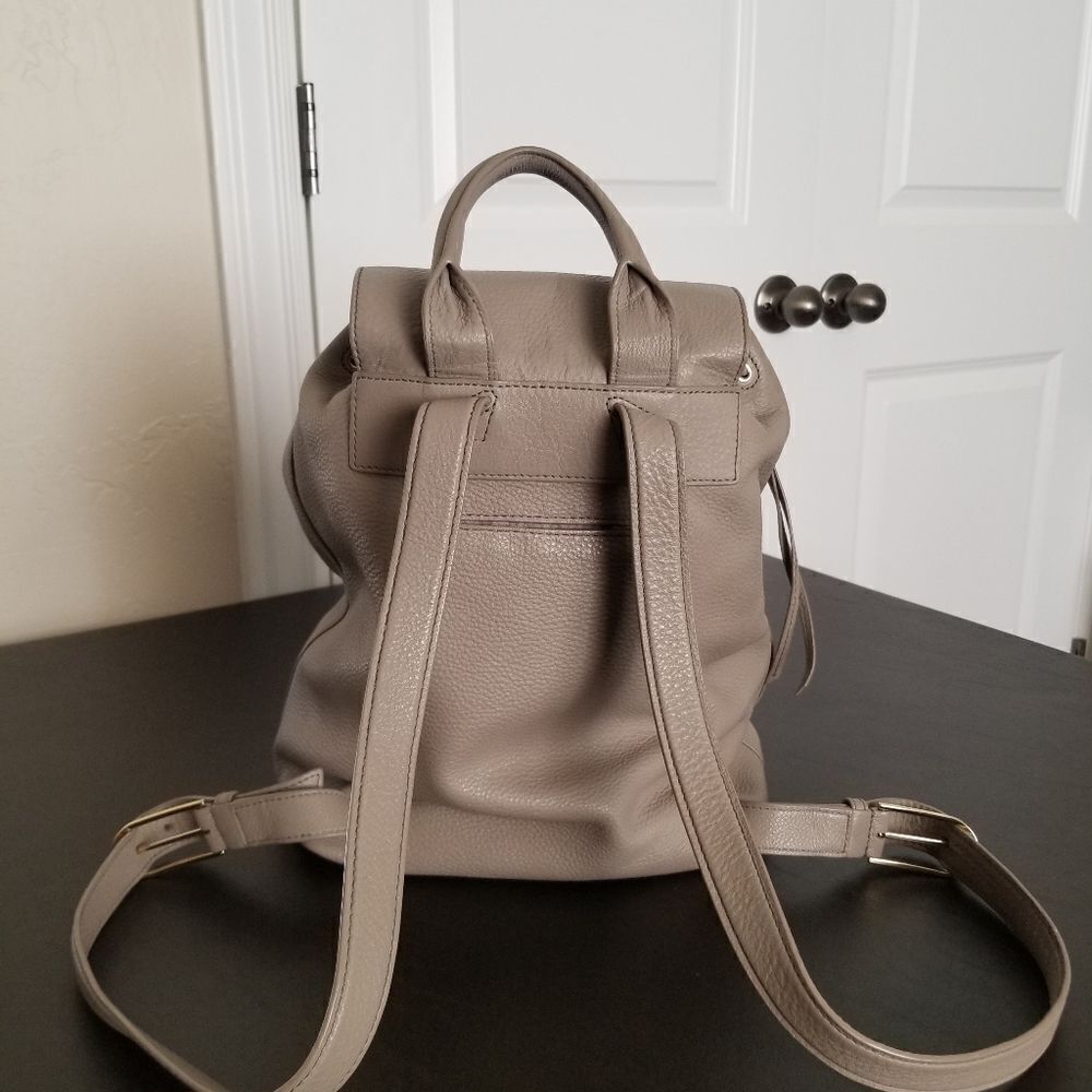 Tory Burch Leather Backpack - Picture 4 of 12